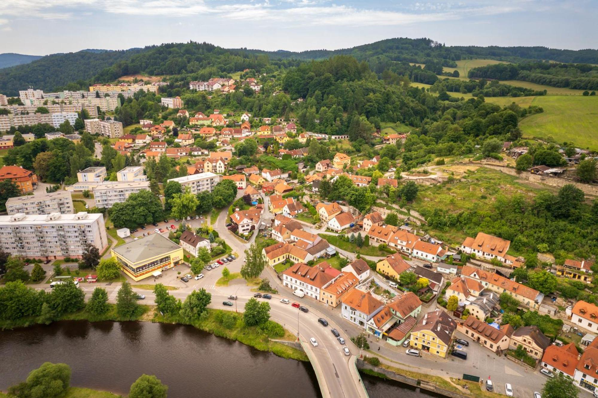 Penzion Golden Crown Český Krumlov Exterior foto