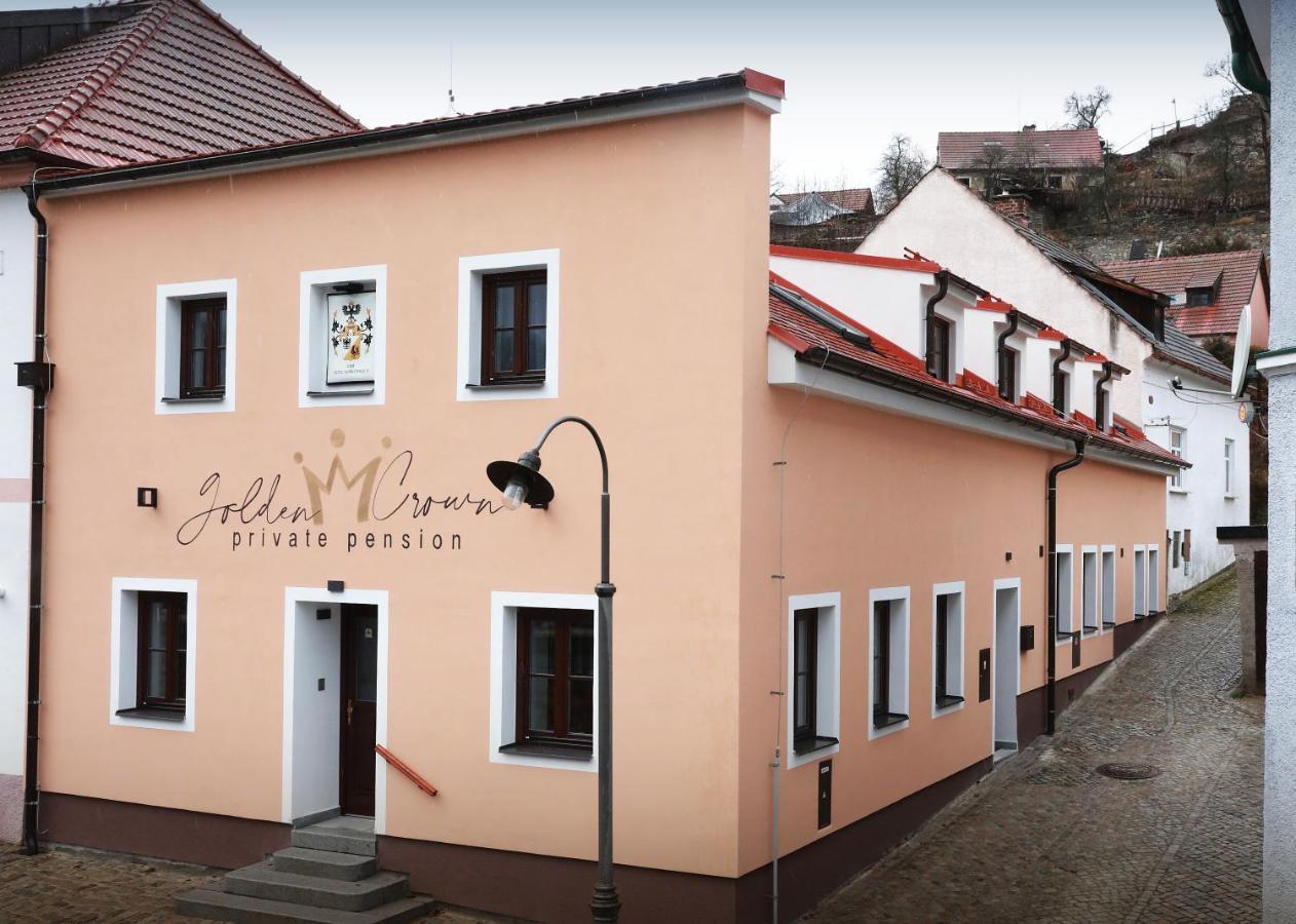 Penzion Golden Crown Český Krumlov Exterior foto